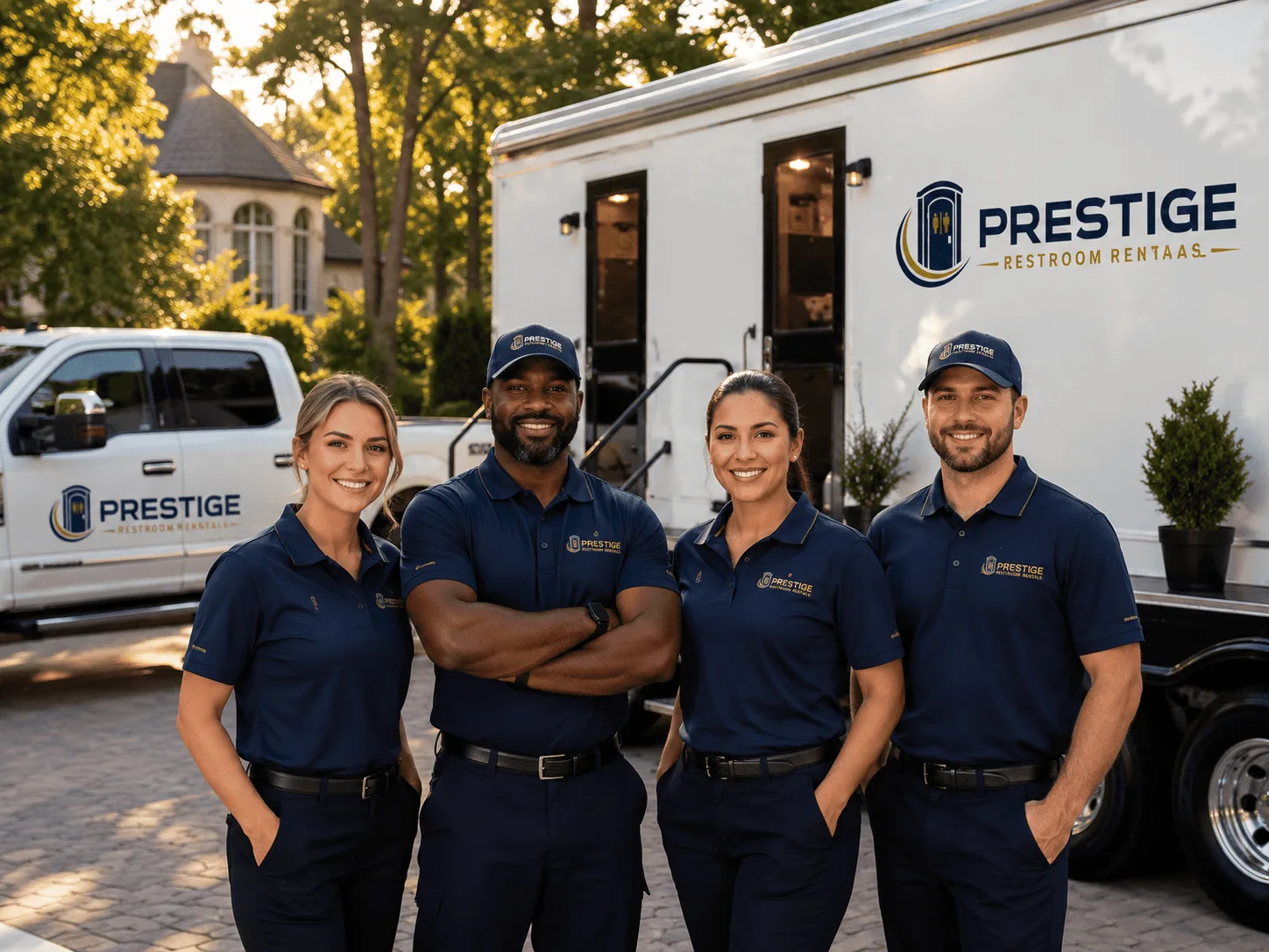 Trusted Luxury Portable Restrooms company in Danbury, WI